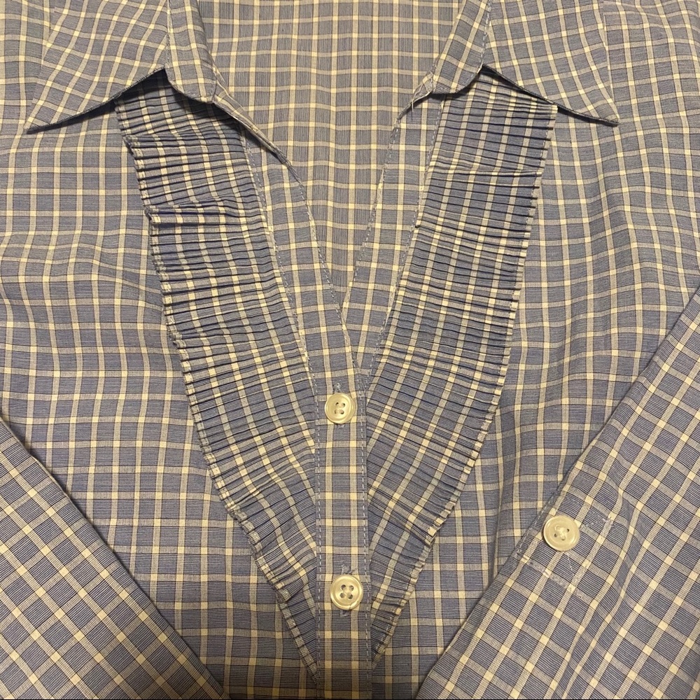Vanheusen Gingham Button Down - image 4